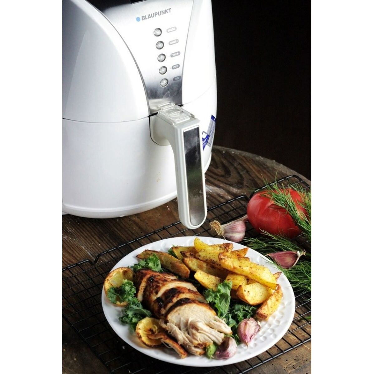 Air Fryer Blaupunkt AFD-601 White 1500 W 4 L - CA International   #