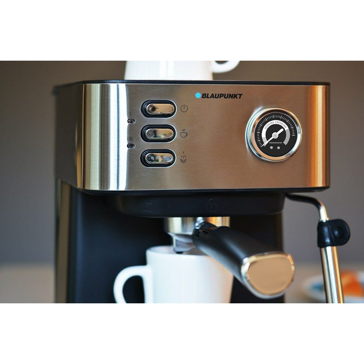 Superautomatische Kaffeemaschine Blaupunkt CMP312 Schwarz 850 W 2 Kopper 1,6 L - CA International  