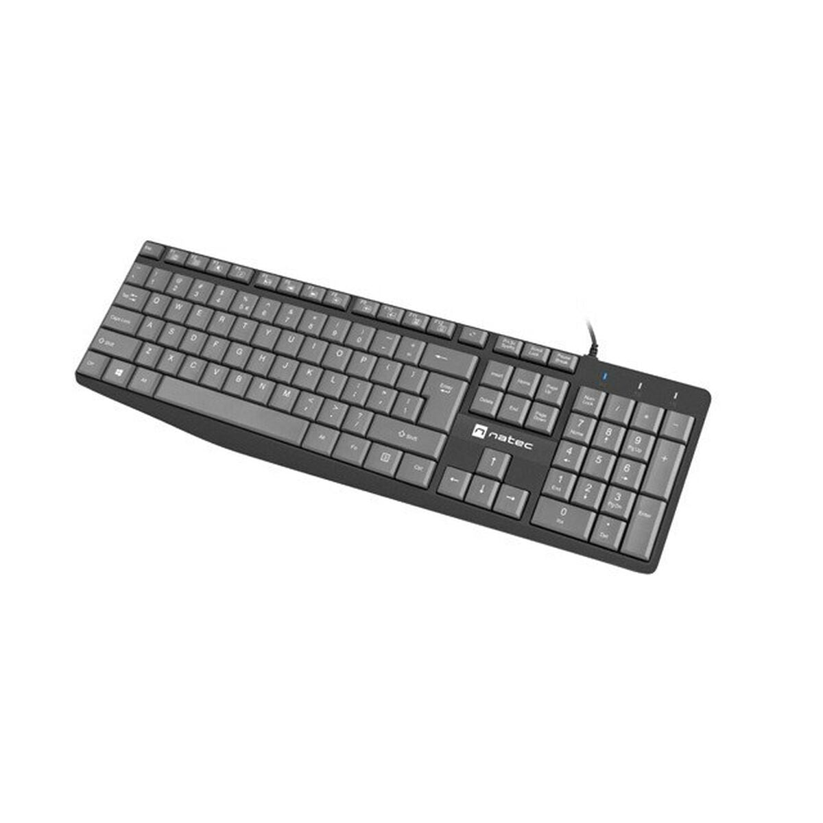 Keyboard Natec NKL-1507 Black Grey - CA International   #