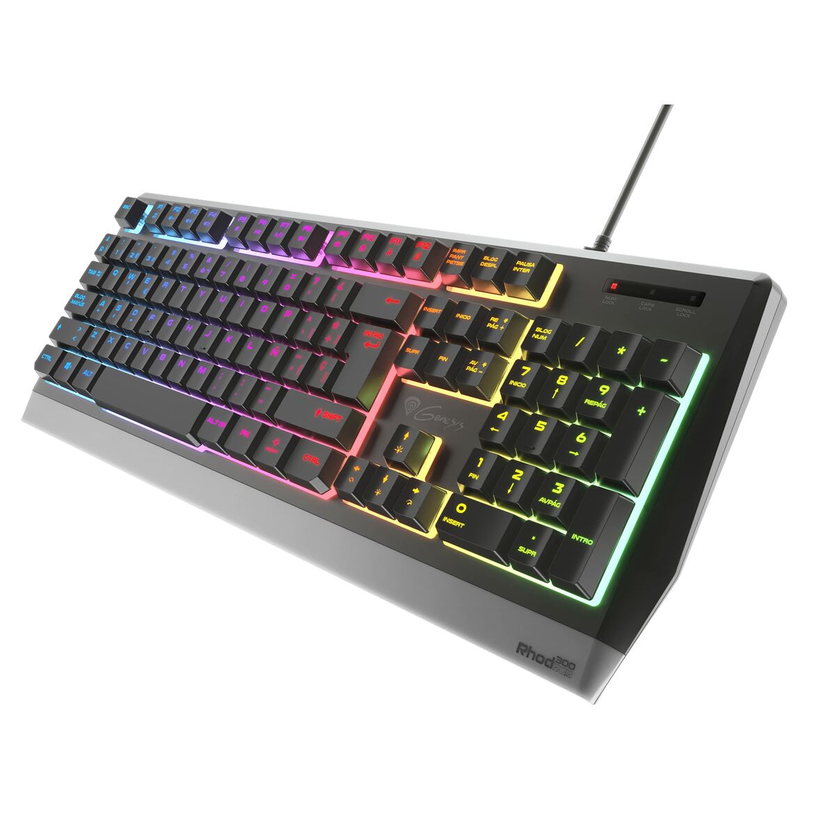 Gaming Tastatur Genesis NKG-1529 RGB Schwarz - CA International  