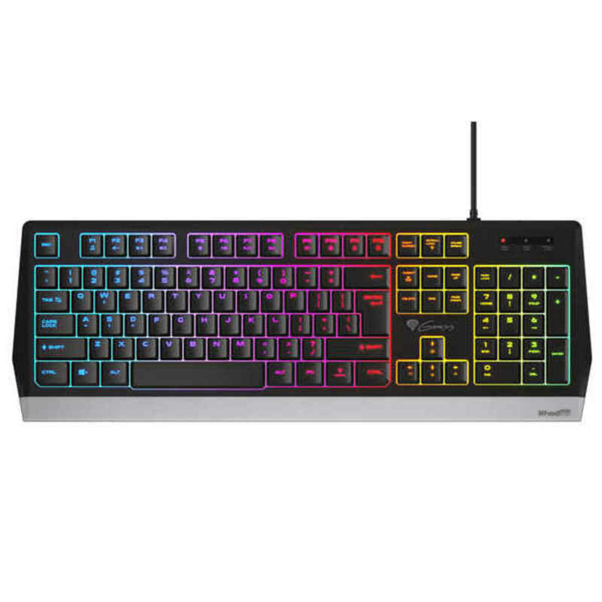 Gaming Tastatur Genesis NKG-1529 RGB Schwarz - CA International  