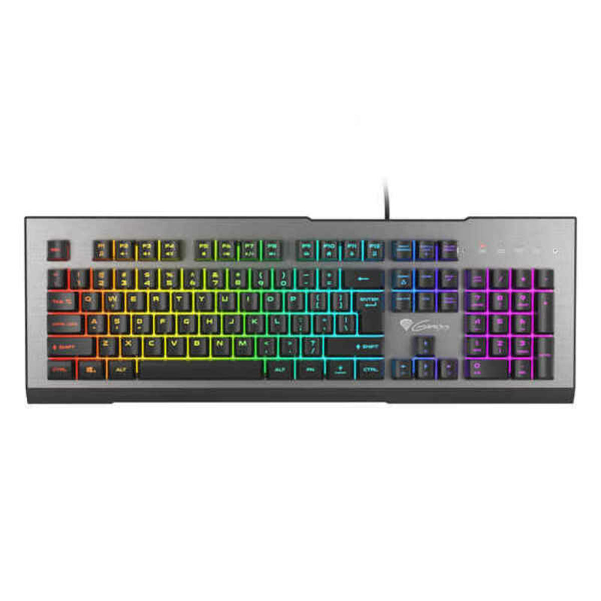 Gaming Tastatur Genesis NKG-1621 RGB Silberfarben - CA International 