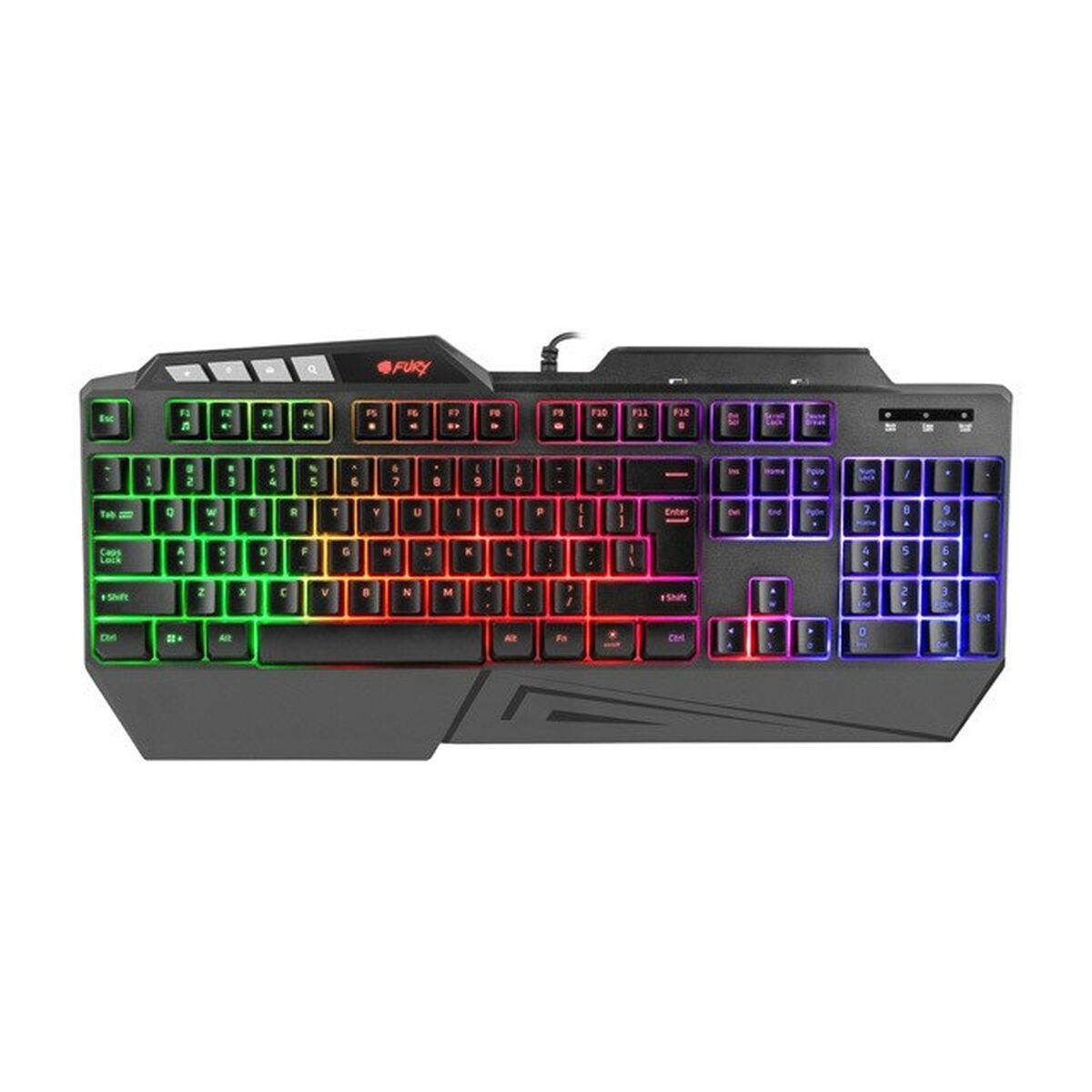 Keyboard Natec NFU-1697 Black RGB - CA International   #