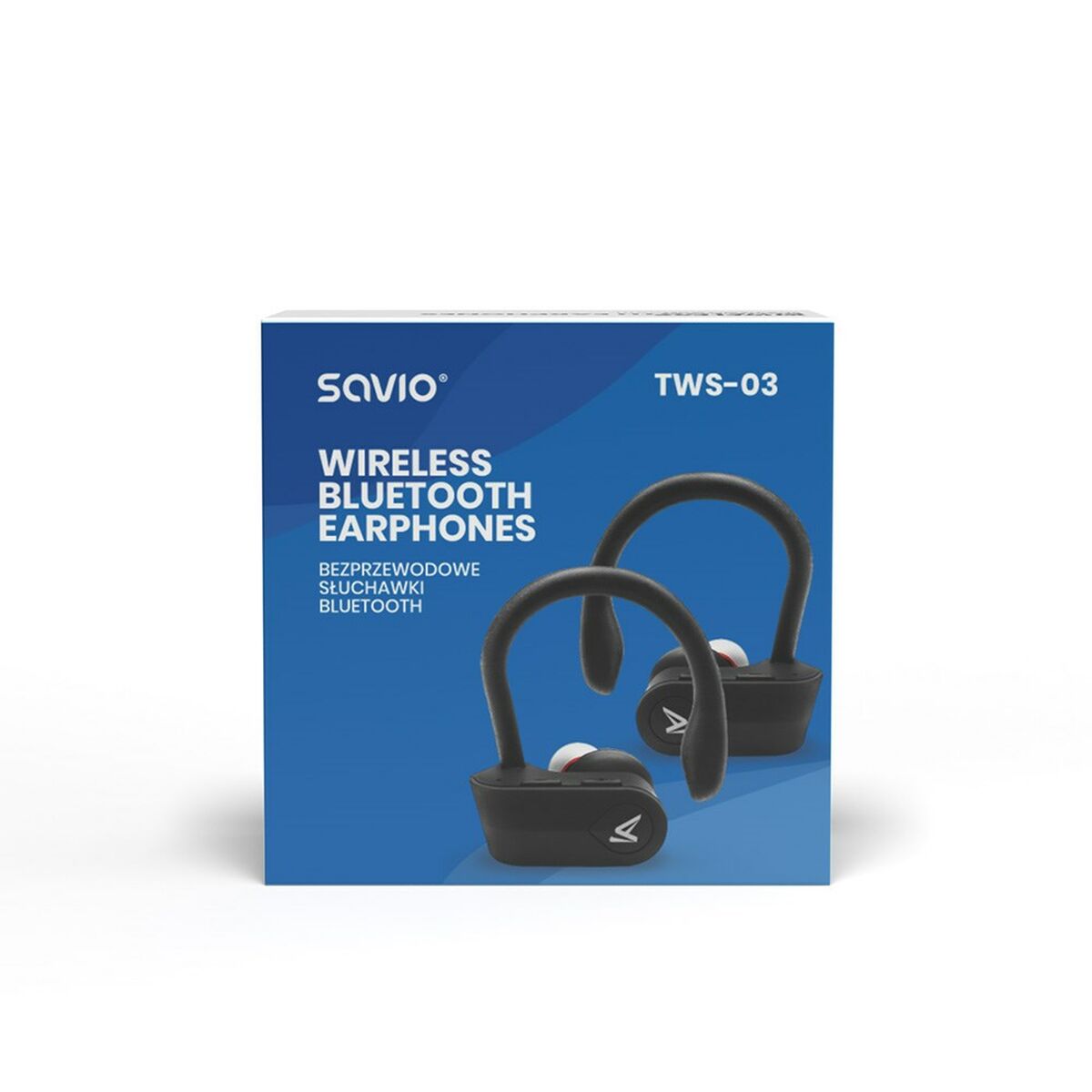 Bluetooth in Ear Headset Savio TWS-03 Schwarz Graphit - CA International 