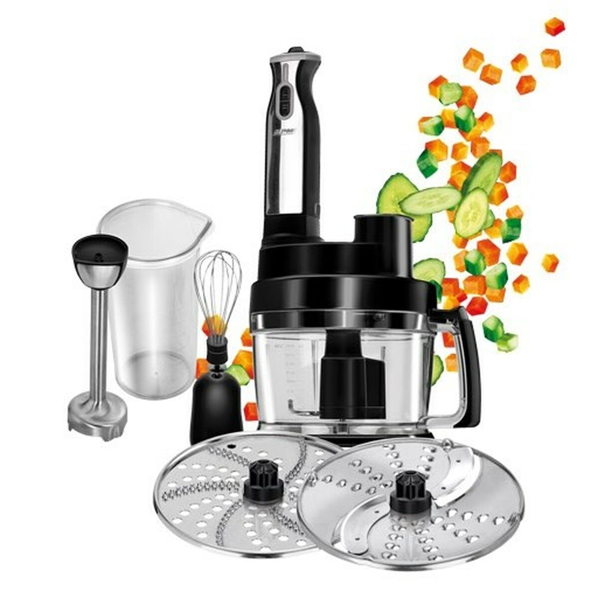 Food Processor Mpm MRK-17 Black 800 W - CA International   #