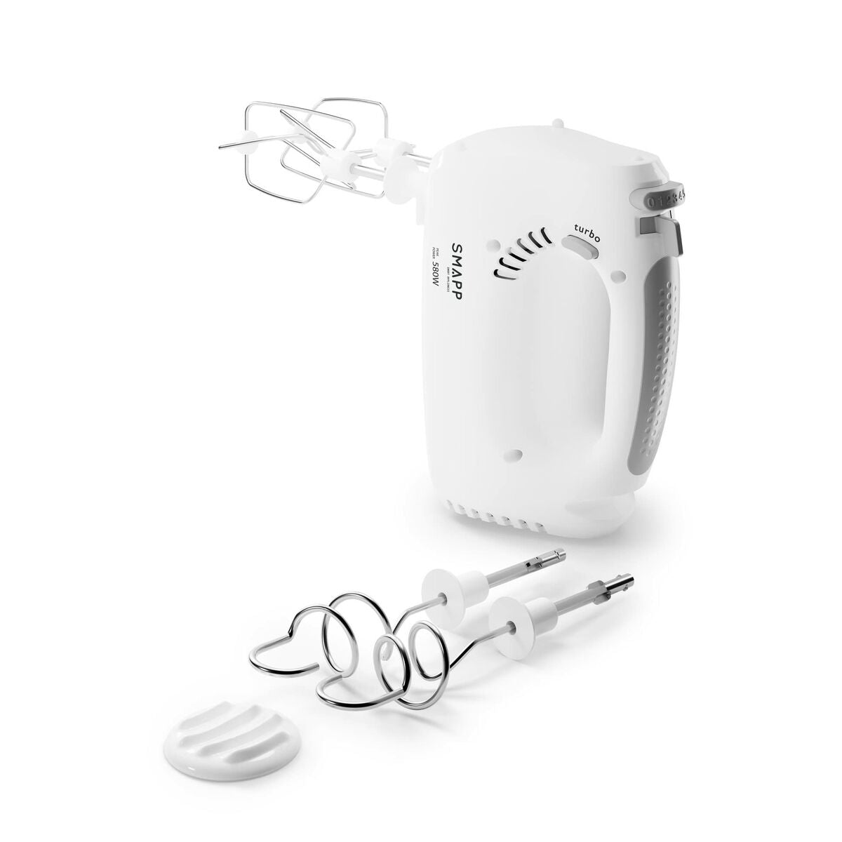 Hand Mixer SMAPP 451.4 BIAŁY Stainless steel - CA International   #