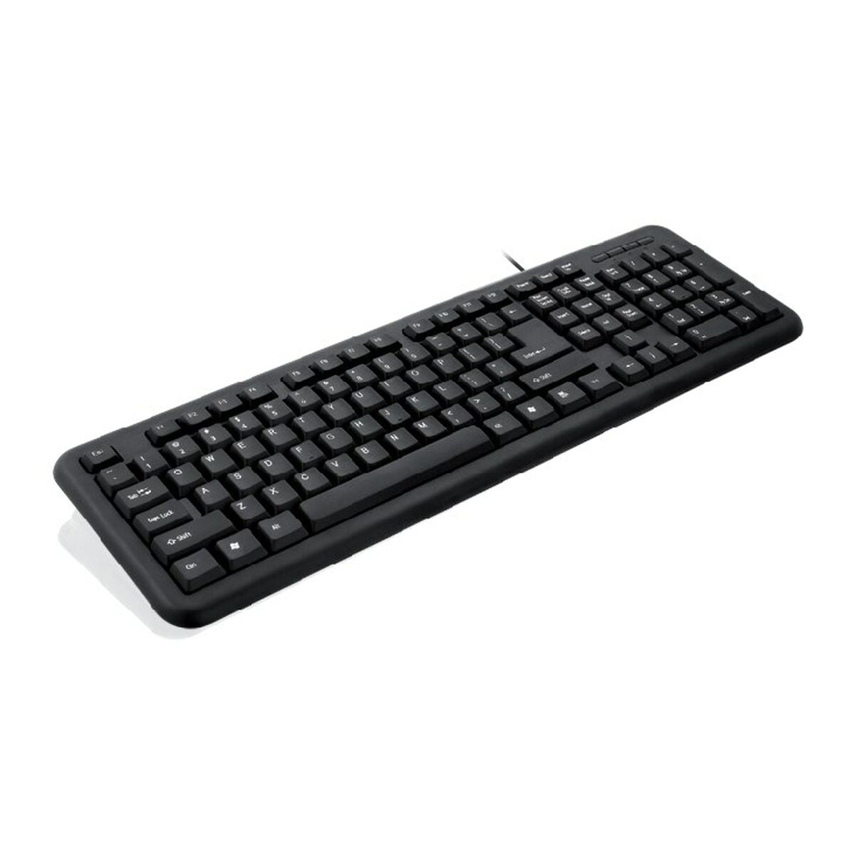 Tastatur mit Maus Ibox OFFICE KIT II Schwarz Schwarzweiß Englisch QWERTY - CA International 