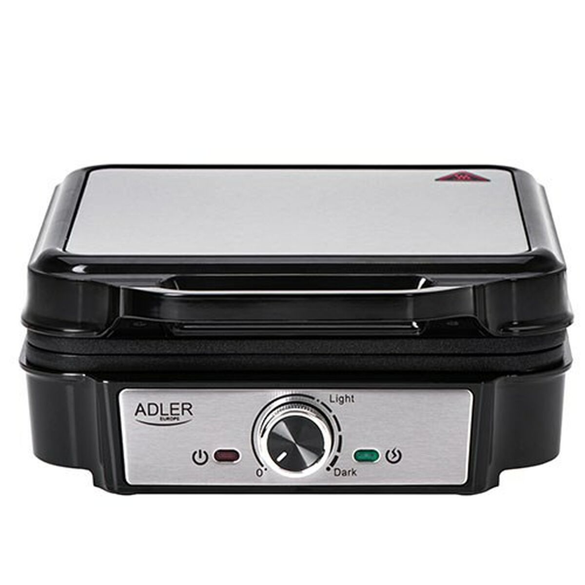 Waffle Maker Adler AD 3083 Black Silver 1800 W - CA International