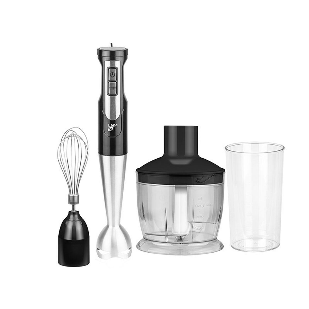 Cup Blender Lafe BRK-003A Black Silver 800 W 600 ml 0,5 L - CA International   #