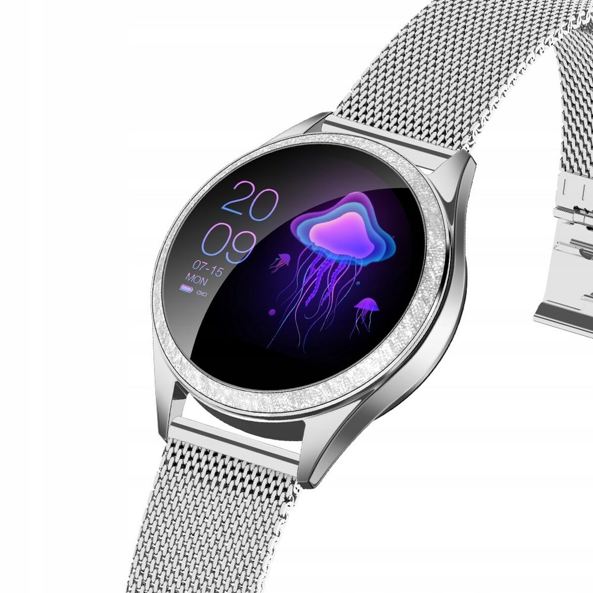 Smartwatch Oromed Smart Crystal Silberfarben 1,04" - CA International 