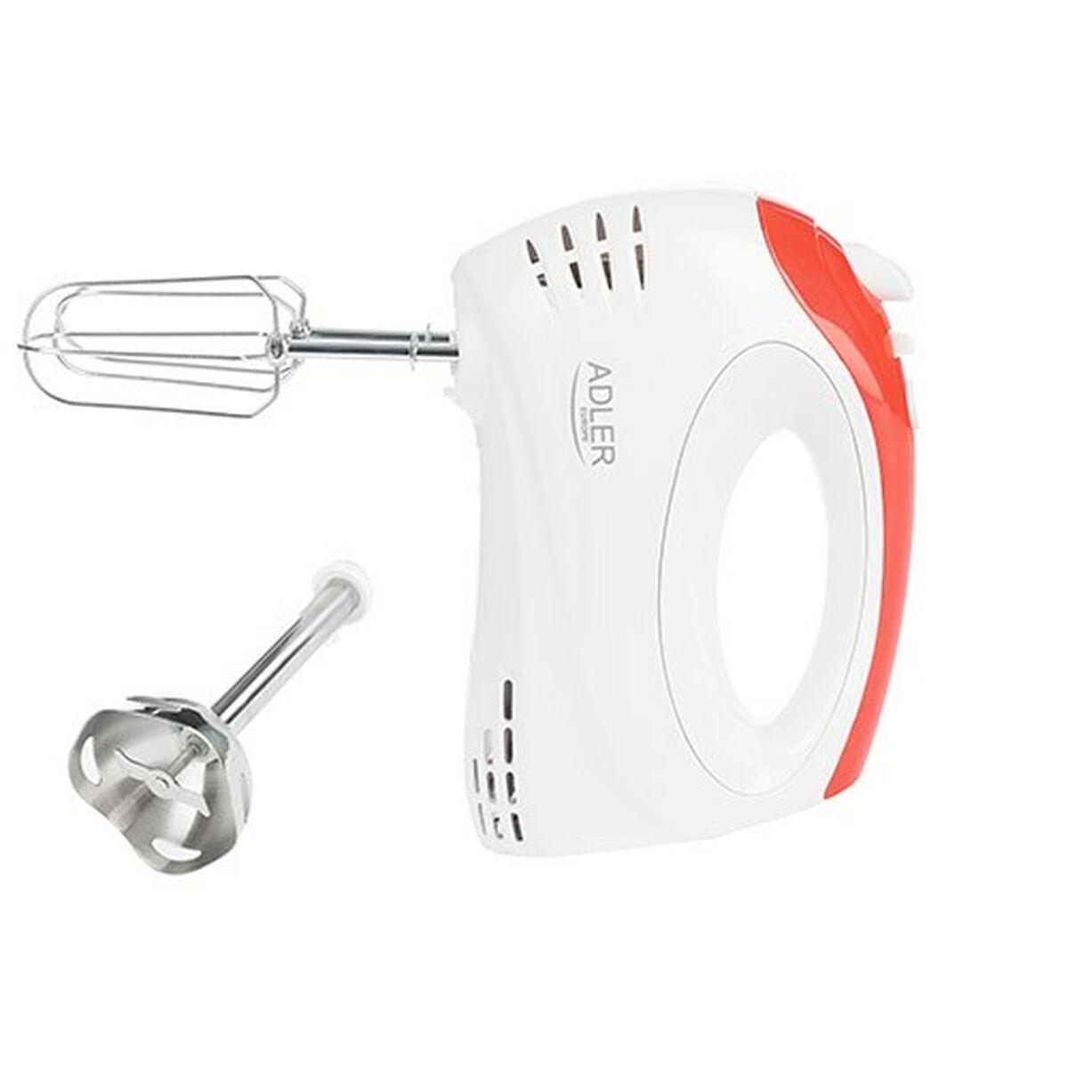 Hand Mixer Adler AD 4212 Stainless steel Plastic - CA International   #