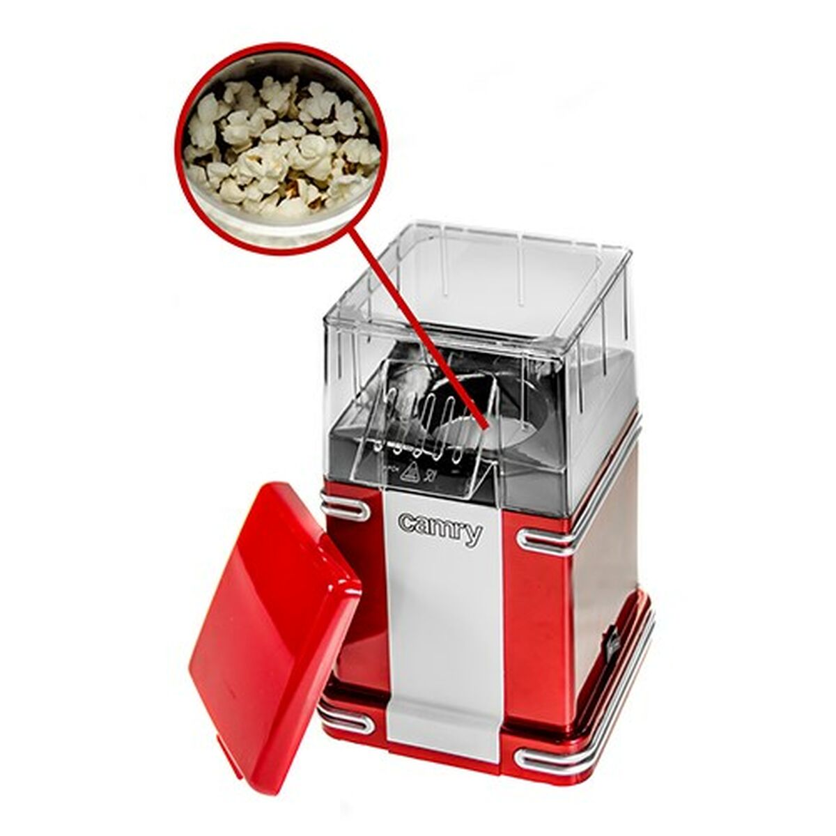 Popcorn Maker Adler CR 4480 White Red - CA International   #