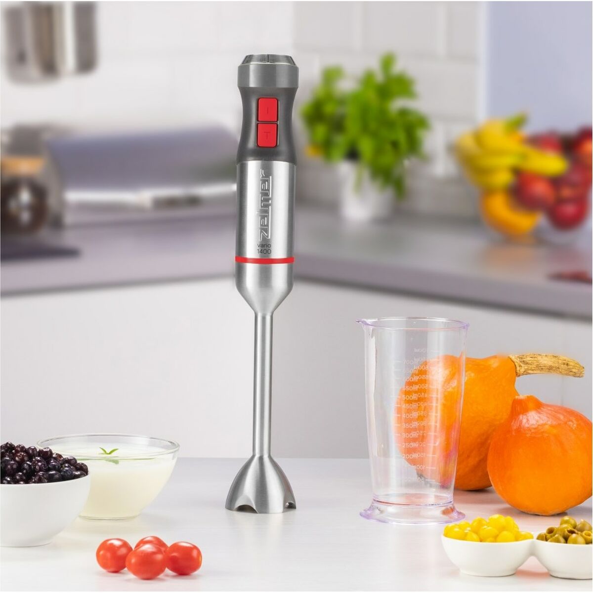 Cup Blender Zelmer ZHB4650 Red metal 1400 W - CA International   #