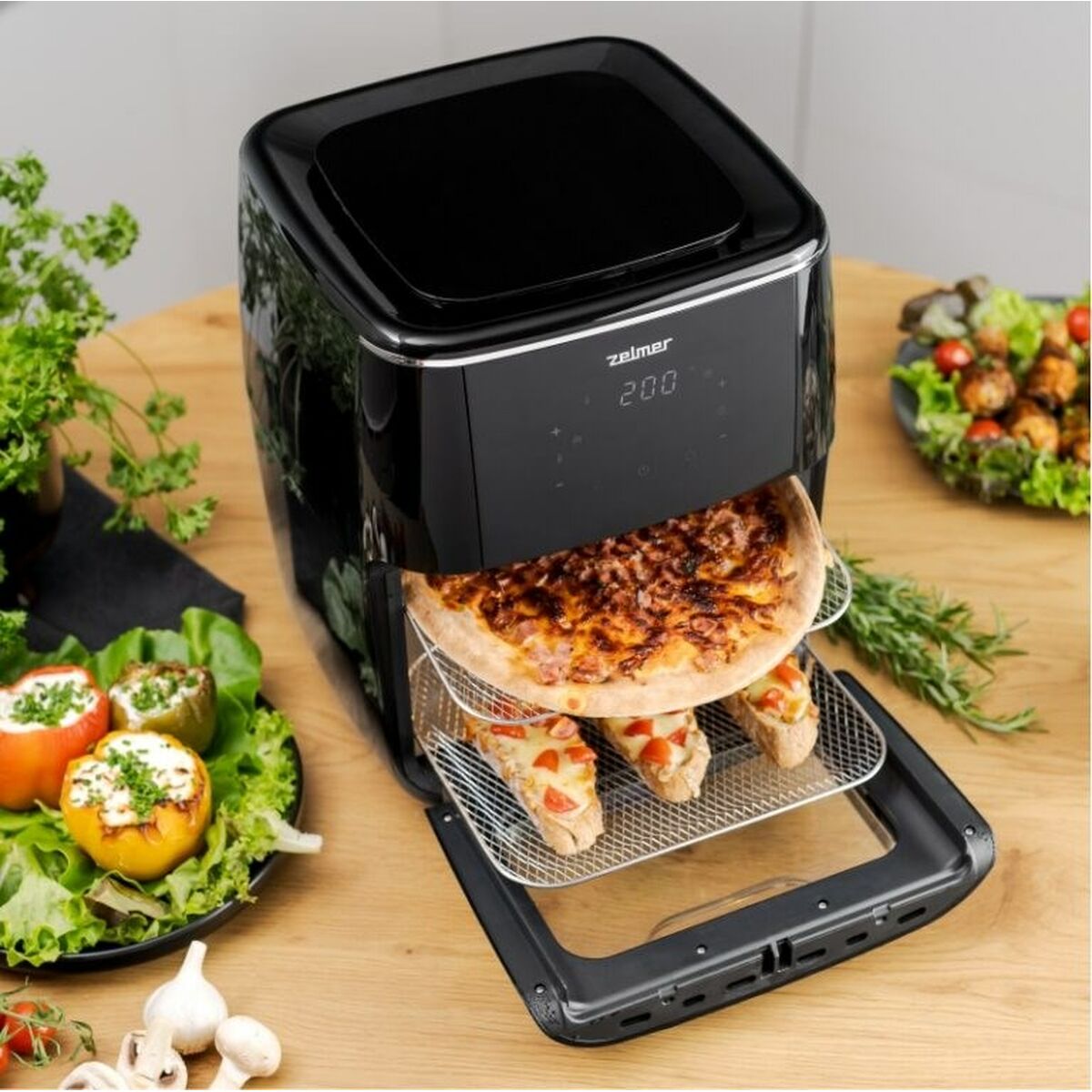 Air Fryer Zelmer ZAF7120 Black 1700 W 12 L - CA International   #