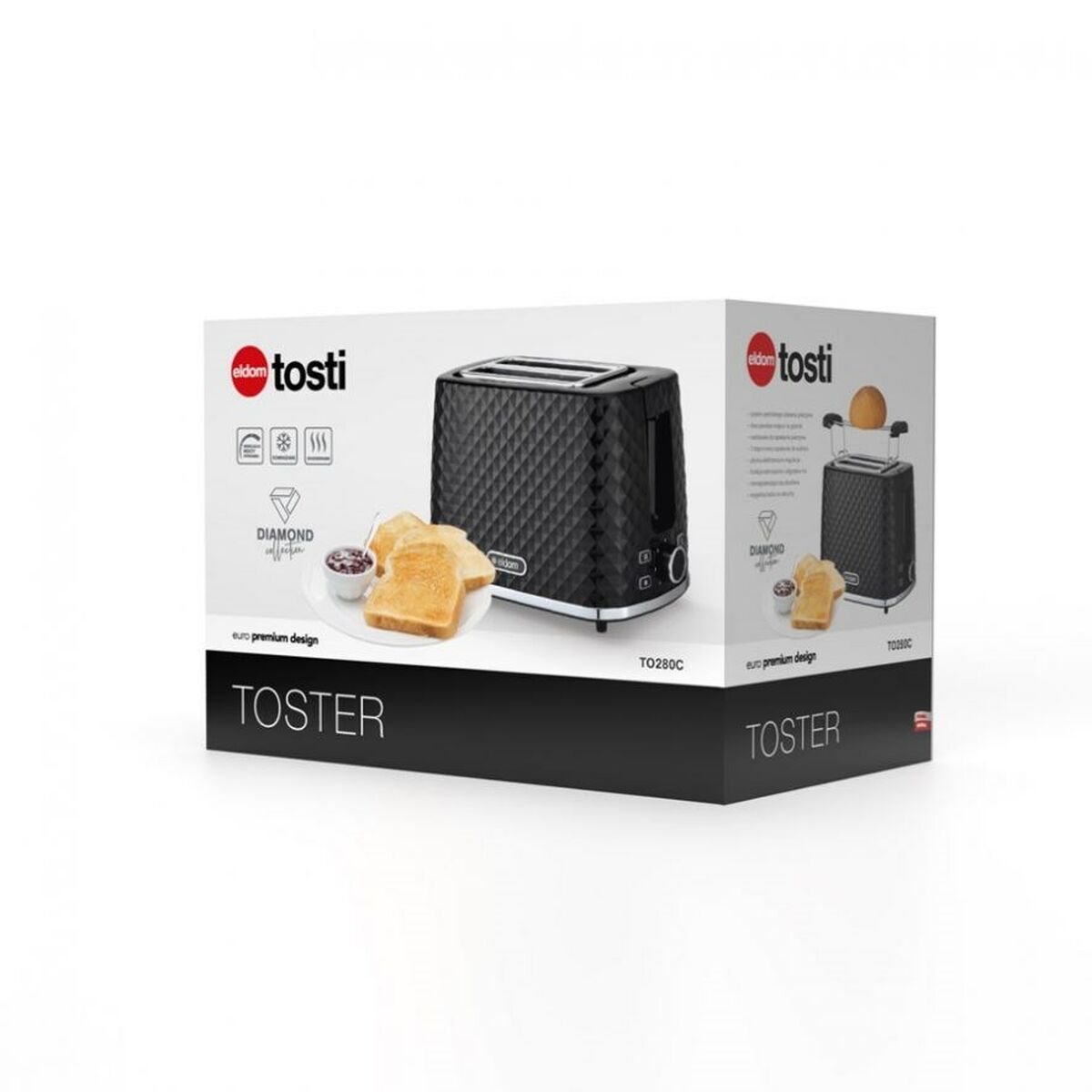 Toaster Eldom TO280C - CA International  