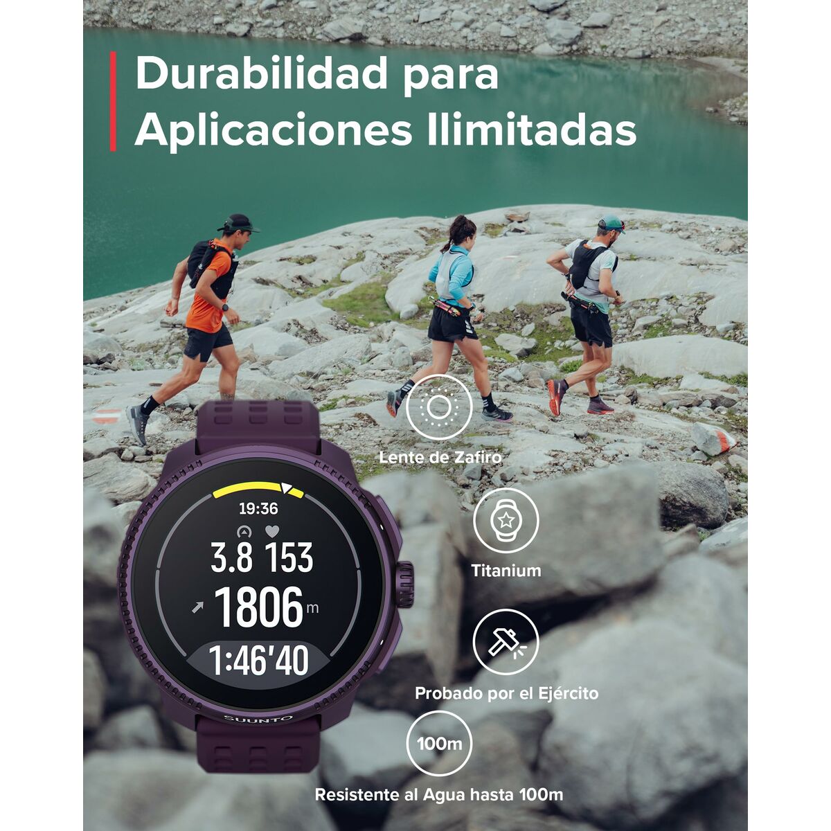 Smartwatch Suunto 1,43" - CA International 