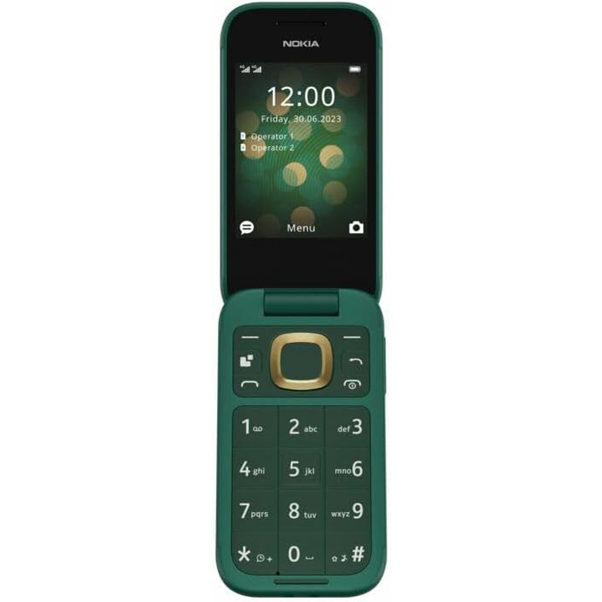 Mobile phone Nokia 2660 FLIP GREE 128 MB 2,8" Green-CA International