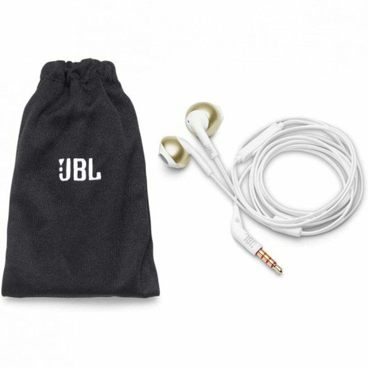 Kopfhörer mit Mikrofon JBL Tune 205 Weiß - CA International  