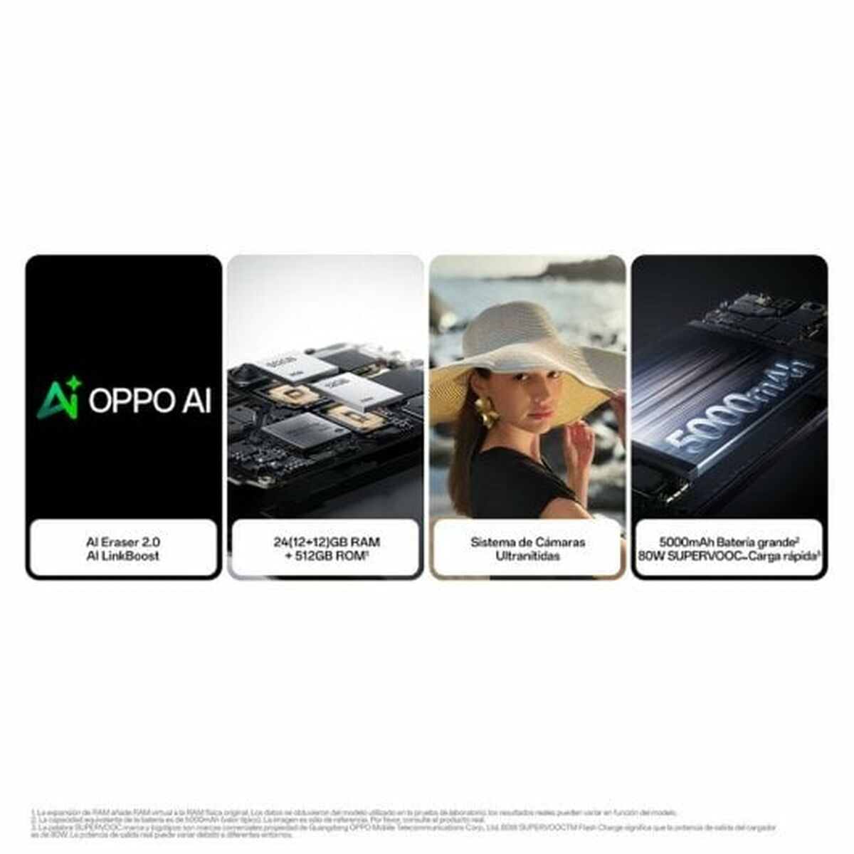 Smartphone Oppo OPPO Reno12 Pro 5G 6,7" Octa Core 512 GB Schwarz 12 GB RAM - CA International  