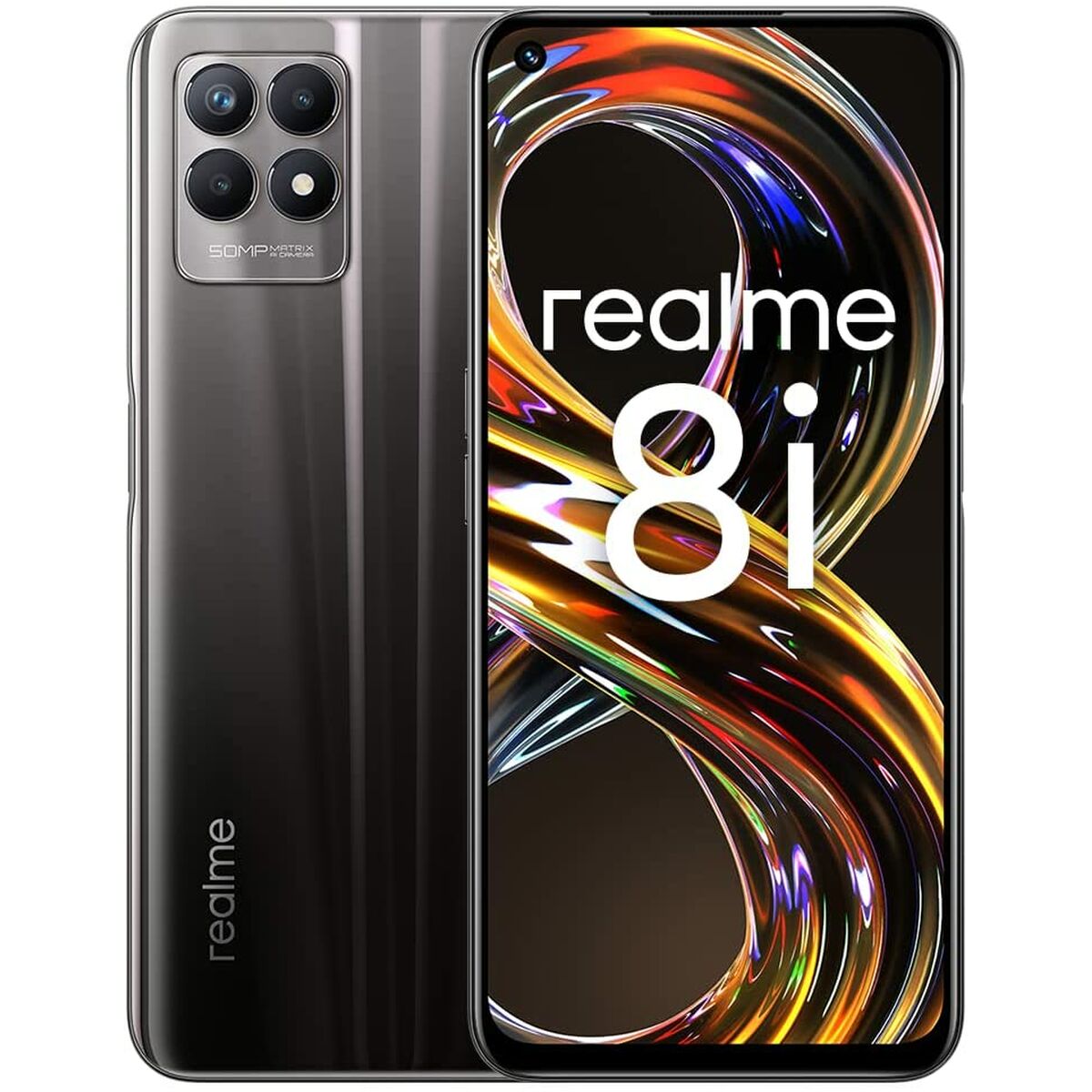 Smartphone Realme 8i 6,6" Black 128 GB 4 GB RAM - CA International   #