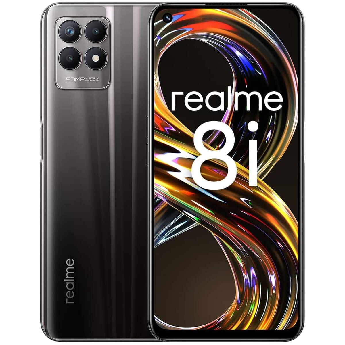 Smartphone Realme 8i 6,6" Schwarz 128 GB 4 GB RAM - CA International 