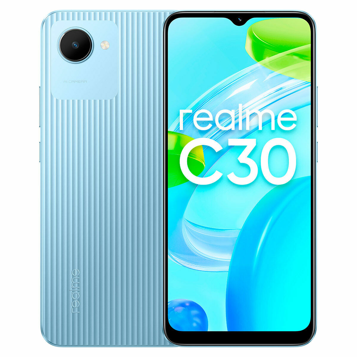 Smartphone Realme C30 3GB 32GB Blau 3 GB RAM Octa Core Unisoc 6,5" 32 GB 1 TB 6.5" - CA International 