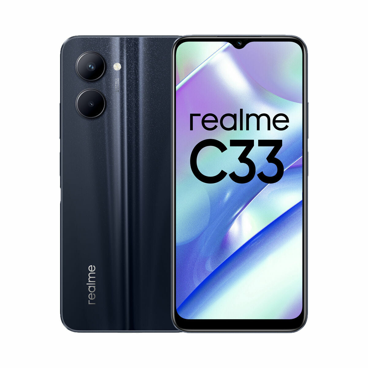 Smartphone Realme Realme C33 Schwarz 4 GB RAM Octa Core Unisoc 6,5" 1 TB 128 GB - CA International  