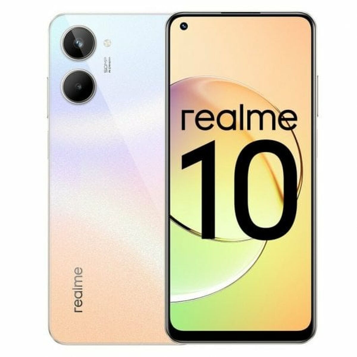 Smartphone Realme Realme 10 Weiß Bunt 8 GB RAM Octa Core MediaTek Helio G99 6,4" 256 GB - CA International 