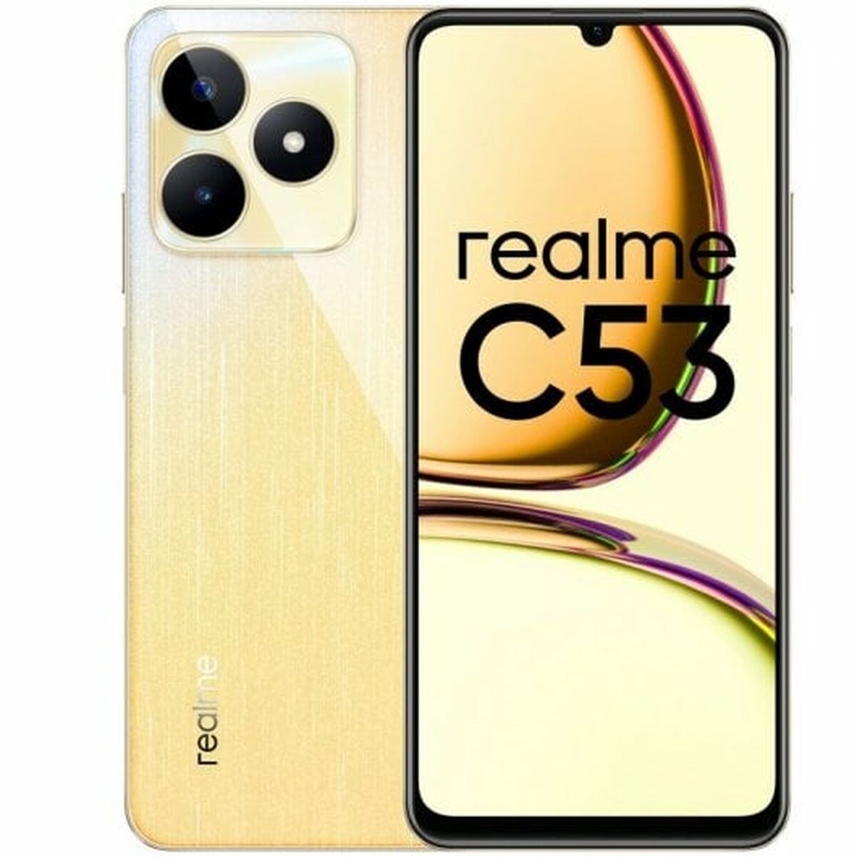 Smartphone Realme C53 Bunt Gold 6 GB RAM Octa Core 6,74" 128 GB - CA International 