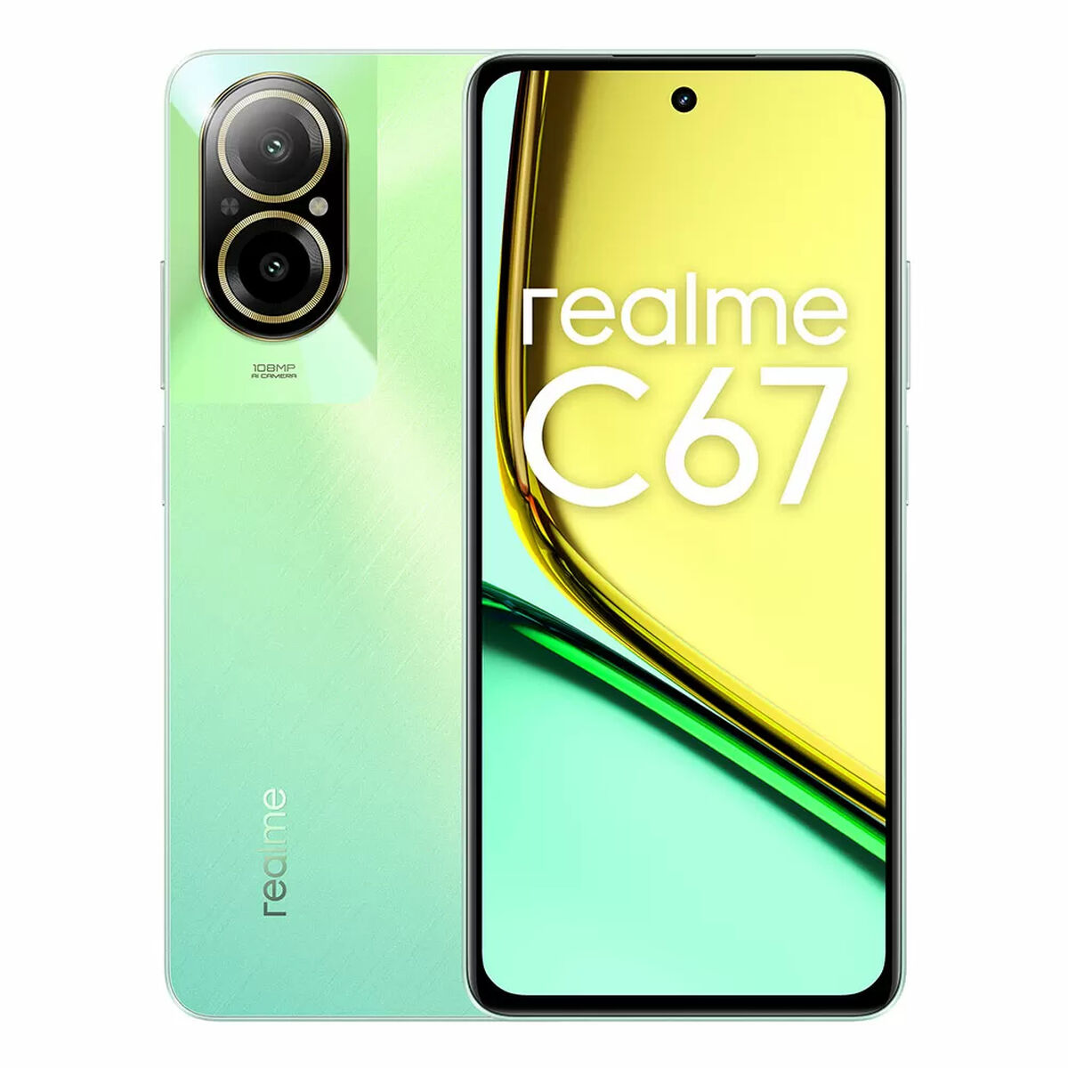 Smartphone Realme C67 6-128 GREE Octa Core 6 GB RAM 128 GB grün - CA International 