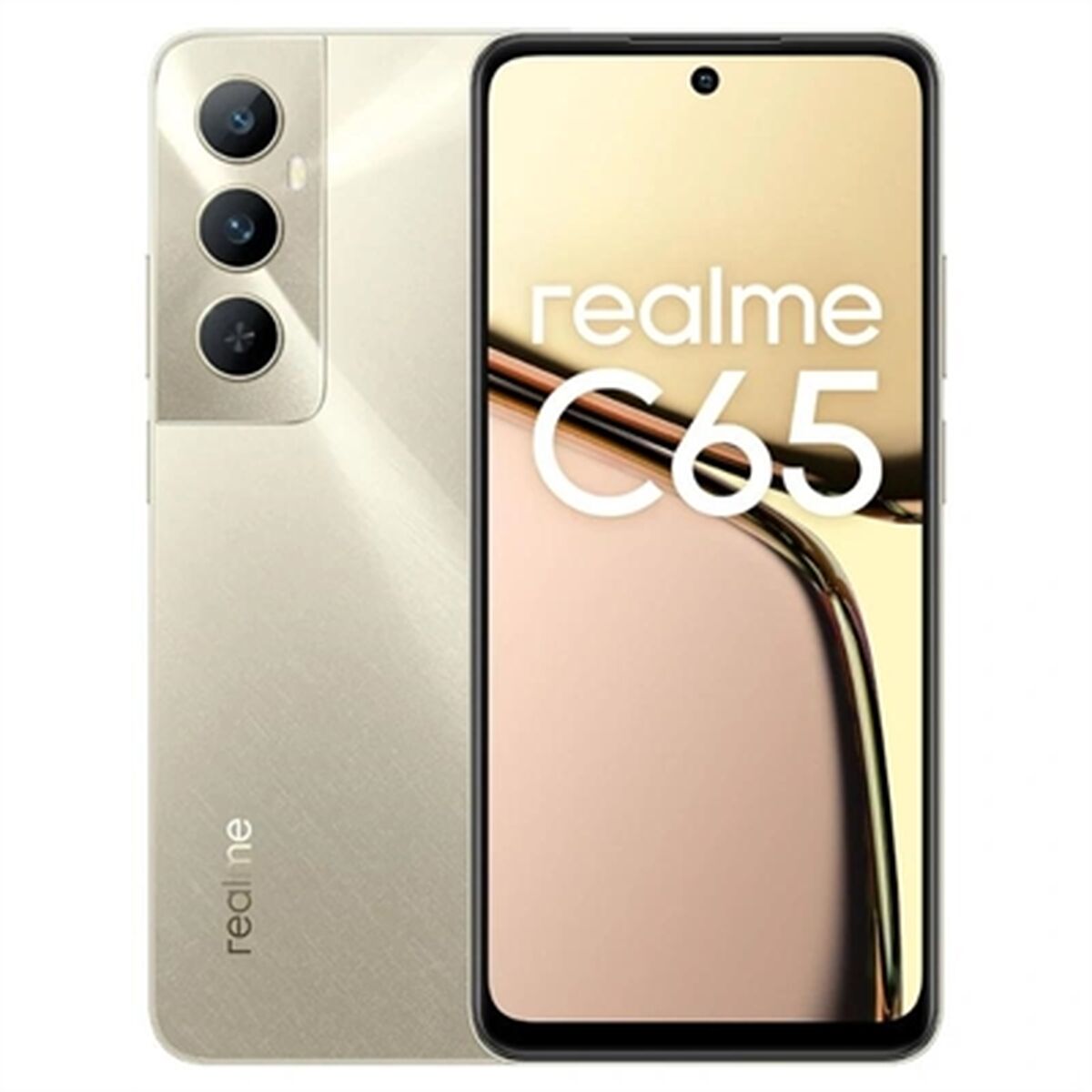 Smartphone Realme Realme C65 6,67" Octa Core MediaTek Helio G85 6 GB RAM 128 GB Golden - CA International   #