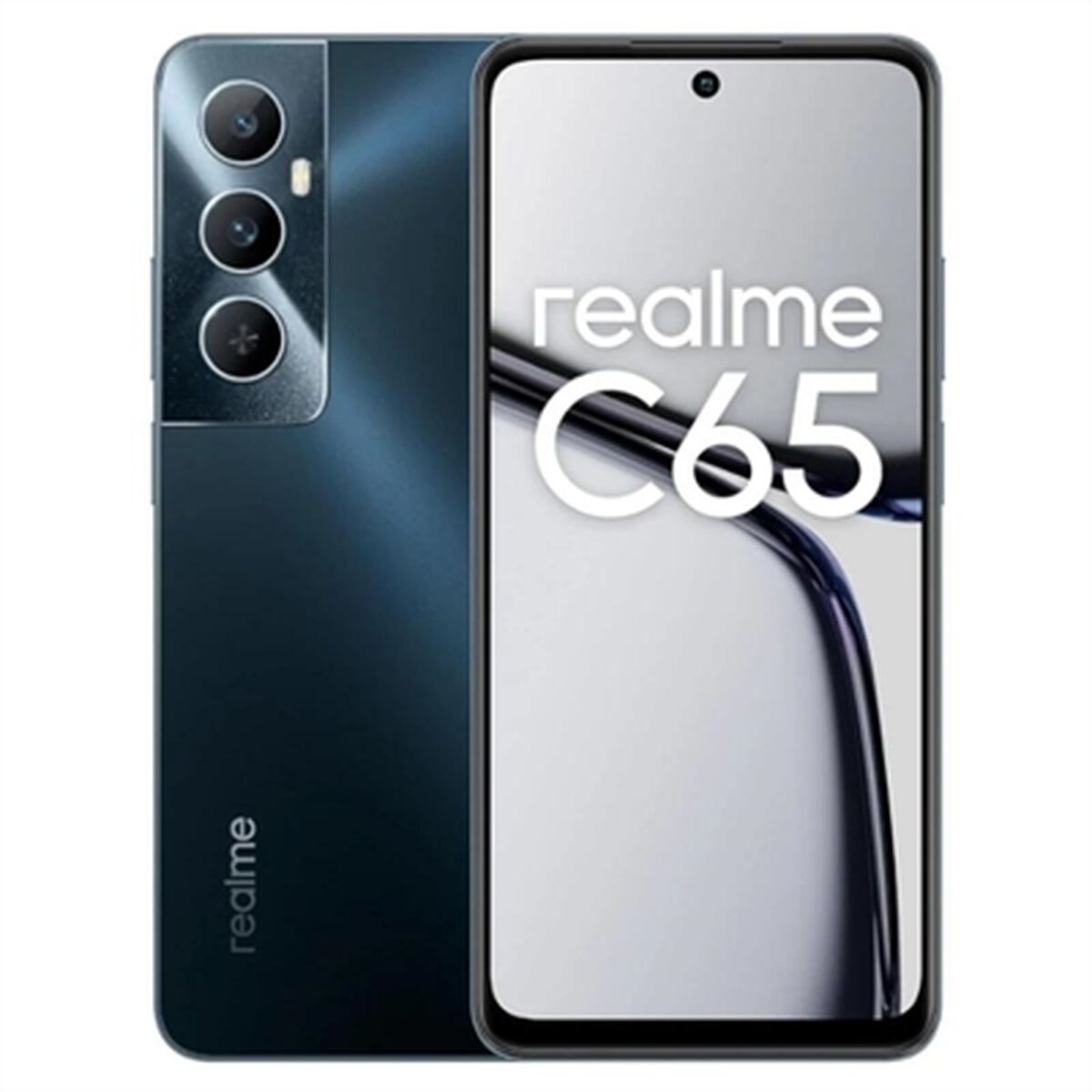 Smartphone Realme C65 6-128 BK 6,67" Octa Core MediaTek Helio G85 6 GB RAM 128 GB Black - CA International   #