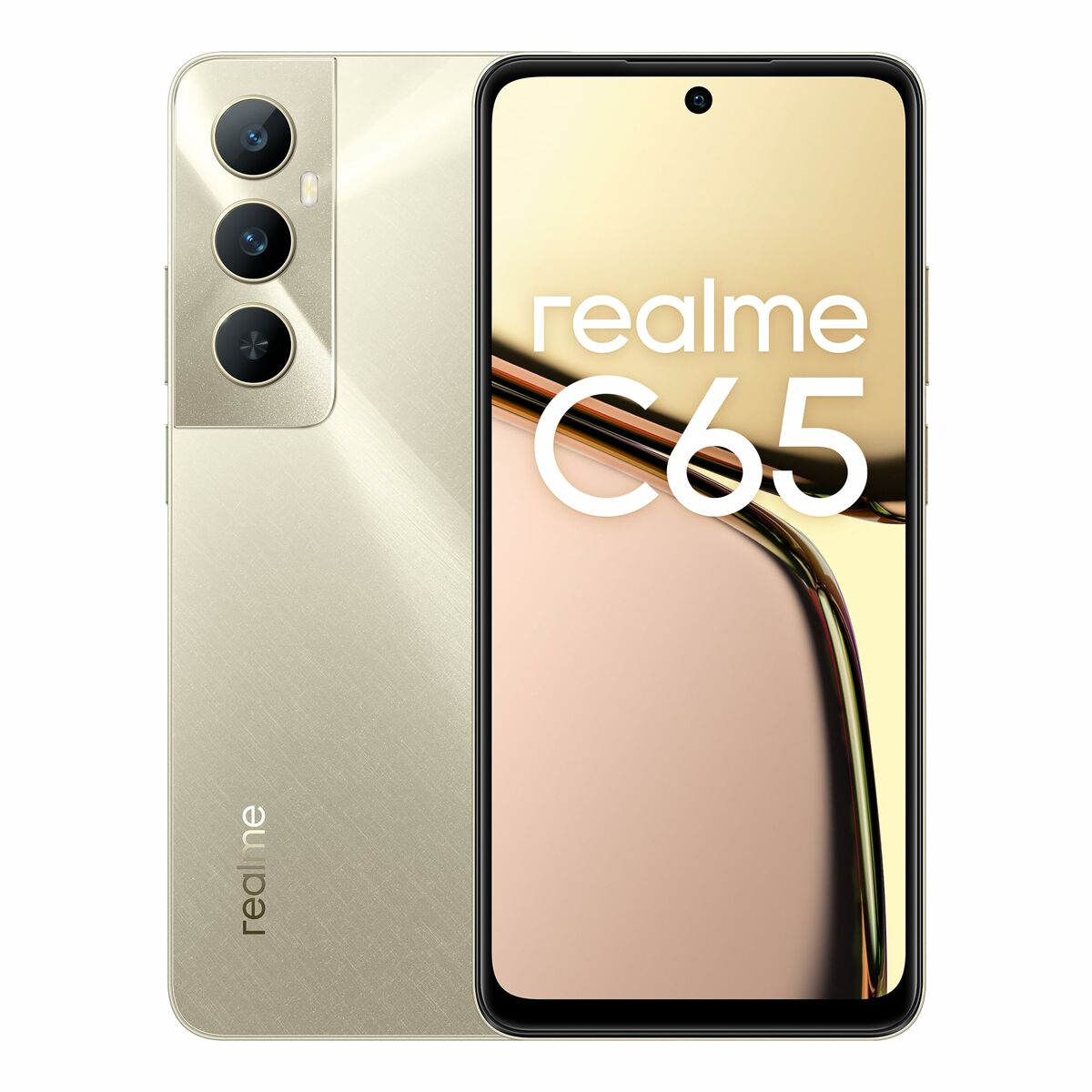 Smartphone Realme C65 8 GB RAM 6,4" 256 GB Gold - CA International 