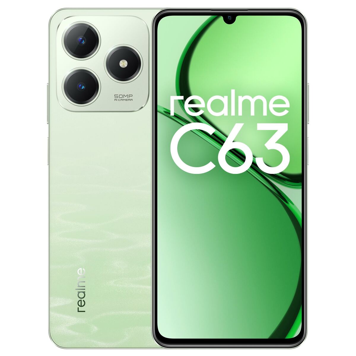 Smartphone Realme Realme C63 8 GB RAM 256 GB Green - CA International   #