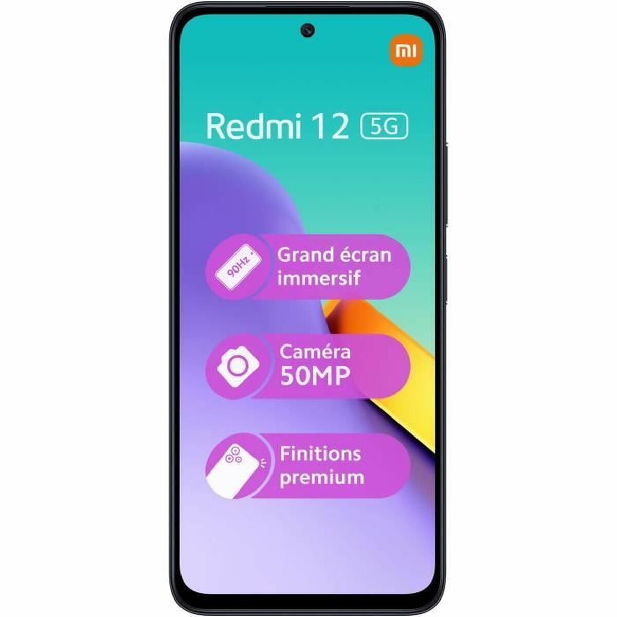 Smartphone Xiaomi Redmi 12 4 GB RAM 6,8" 128 GB Schwarz - CA International 