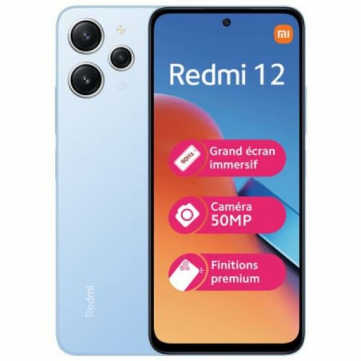 Smartphone Xiaomi Redmi 12 Blau 4 GB RAM 128 GB 6,79" - CA International 