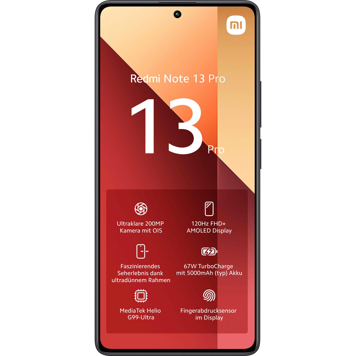 Smartphone Xiaomi Redmi Note 13 Pro 6,67" 8 GB RAM 256 GB Black - CA International   #