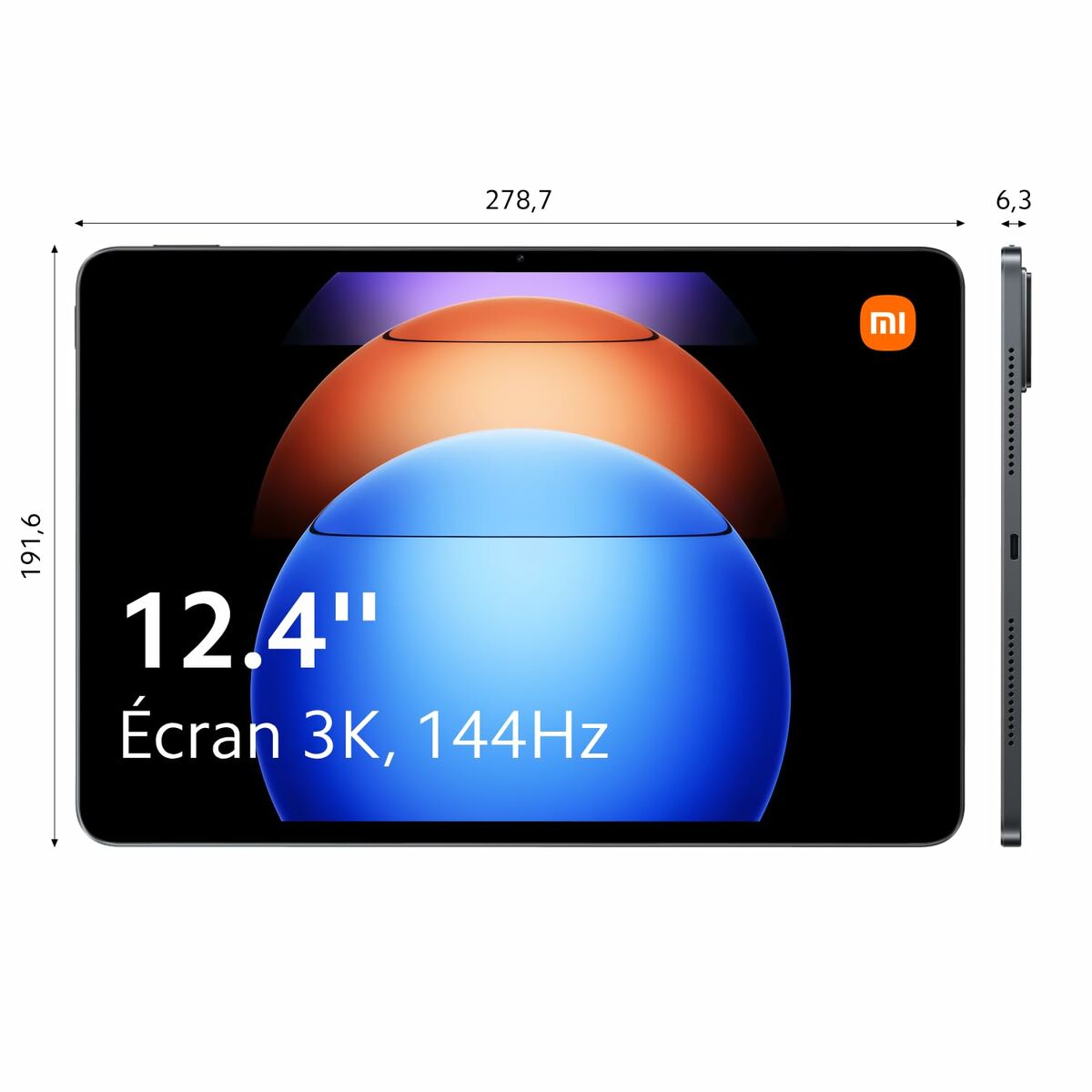 Tablet Xiaomi Pad 6S Pro 12,4" 8 GB RAM 256 GB Grau Graphit - CA International  