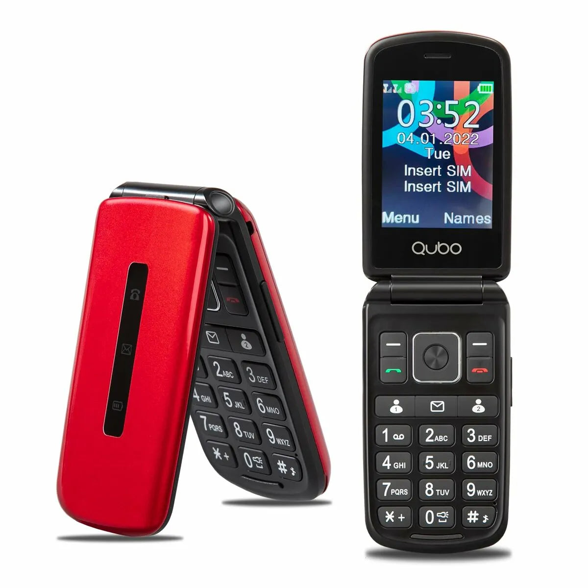 Mobile telephone for older adults Qubo P-210NWRD 32 GB 2,8" - CA International