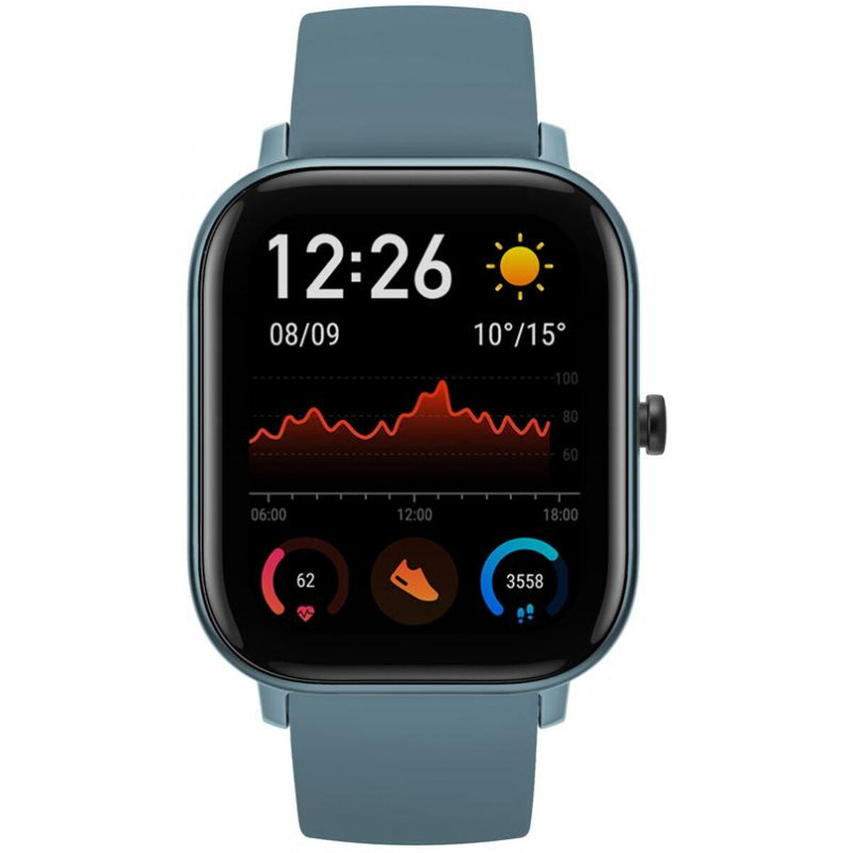Smartwatch Amazfit GTS 1,65" AMOLED GPS 220 mAh Blau 1,65" - CA International 