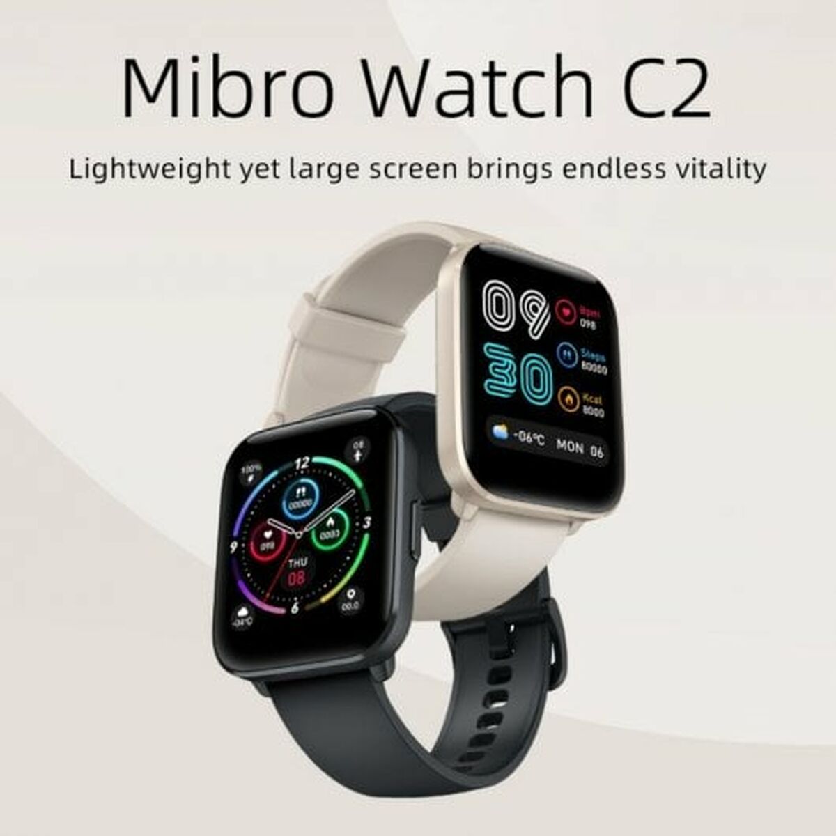 Smartwatch Mibro C2 1,69" Beige - CA International  