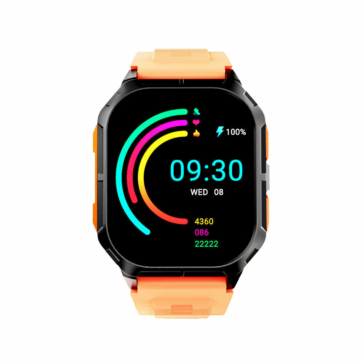 Smartwatch ULTRA 3 41 mm Black Orange - CA International  