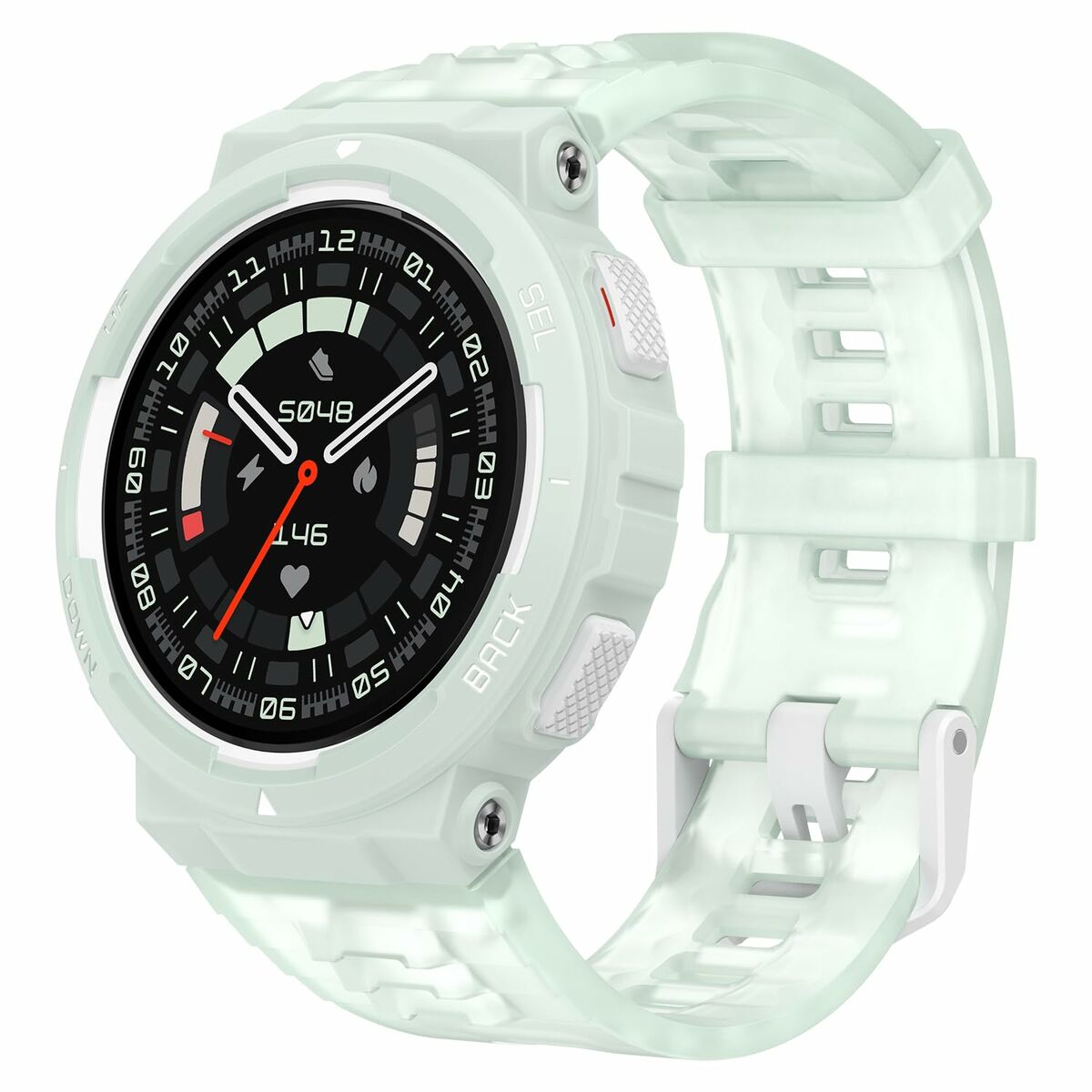 Smartwatch Amazfit ACTIVE EDGE grün Ø 46 mm - CA International 