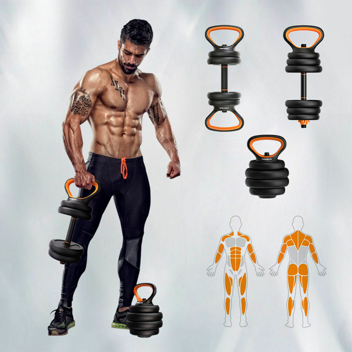 Kettlebell and Dumbbell Kit Xiaomi ORMANC20 - CA International   #