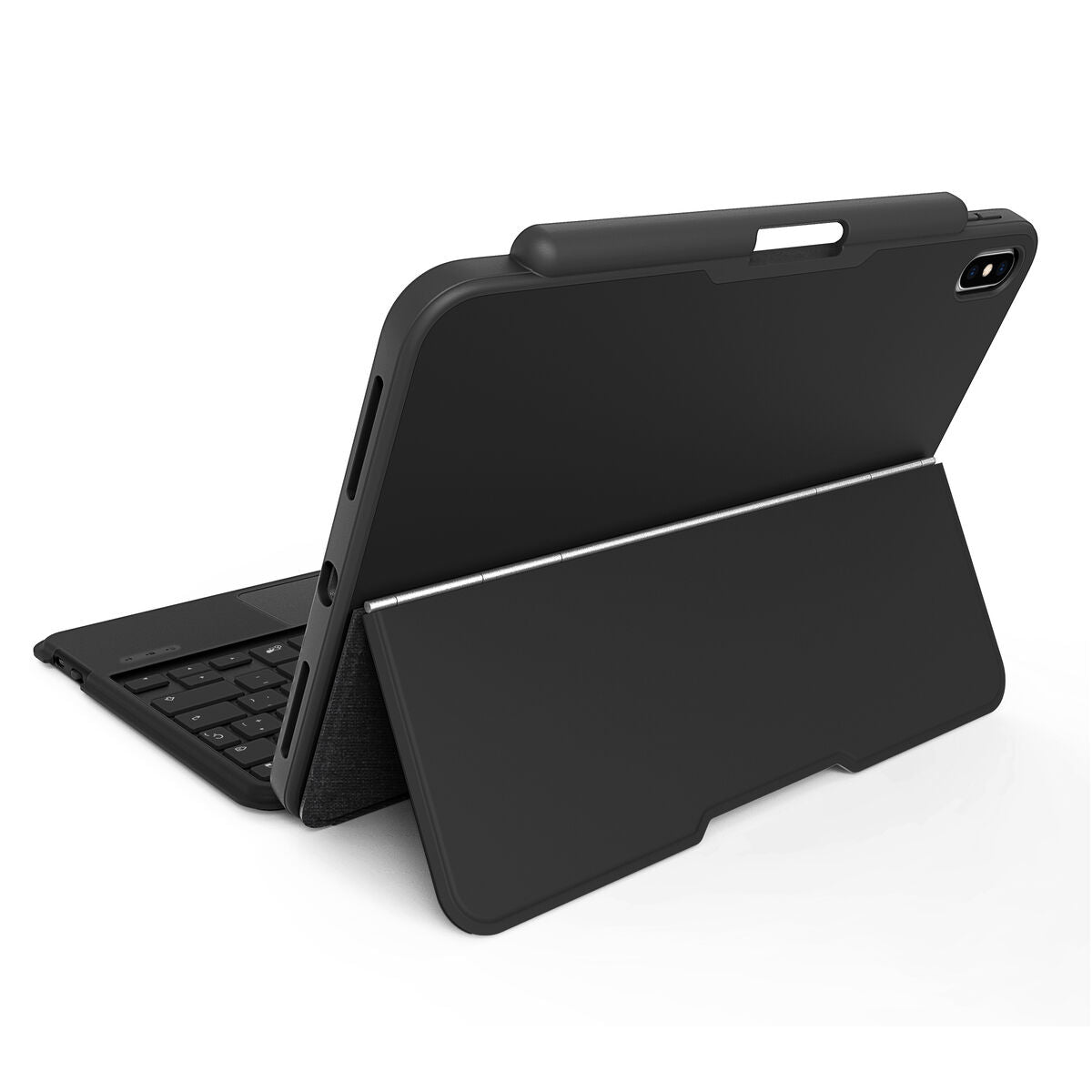 iPad-Case + Tastatur Gecko Covers V10KC61-ES Qwerty Spanisch Grau - CA International 