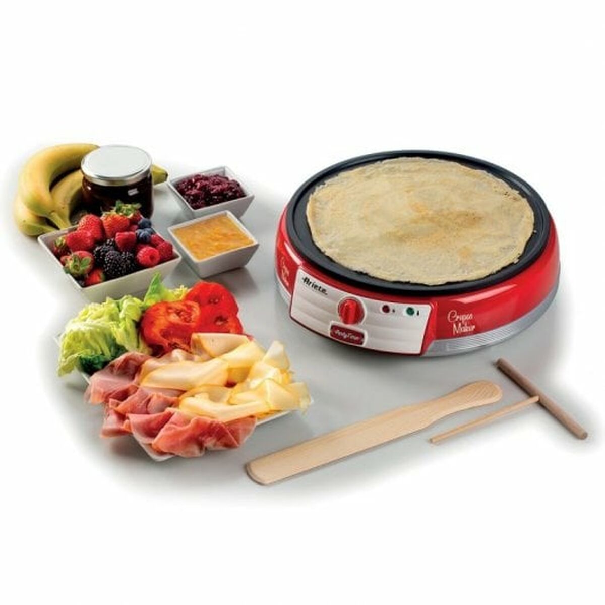 Crepe Maker Ariete 202 Red - CA International   #