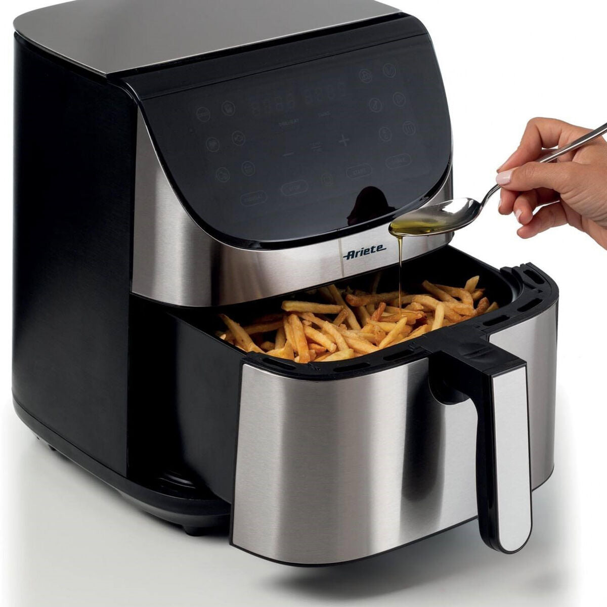 Air Fryer Ariete 00C462800AR0 Black Steel 1800 W 7 L - CA International   #