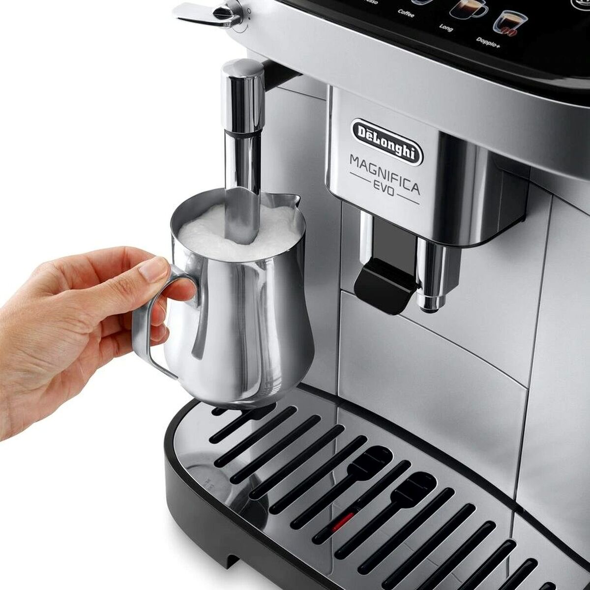 Superautomatische Kaffeemaschine DeLonghi ECAM 290.31.SB Silberfarben 1450 W 15 bar 250 g 2 Kopper 1,8 L - CA International  