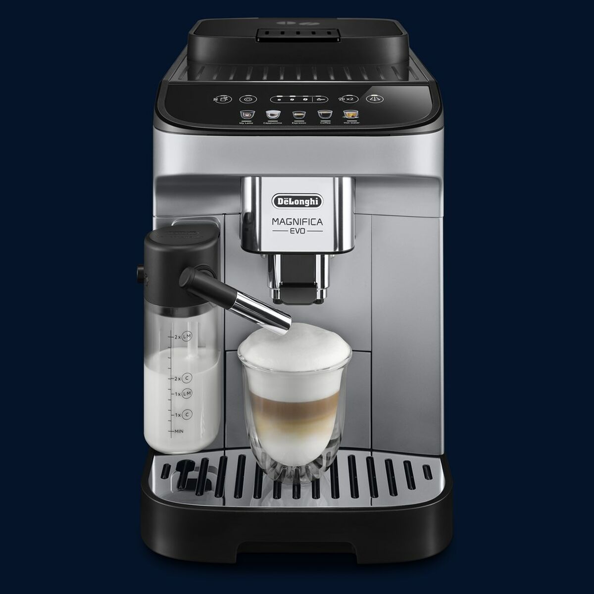 Superautomatische Kaffeemaschine DeLonghi DEL ECAM 290.61.SB Bunt Silberfarben 1450 W 2 Kopper 1,8 L - CA International  