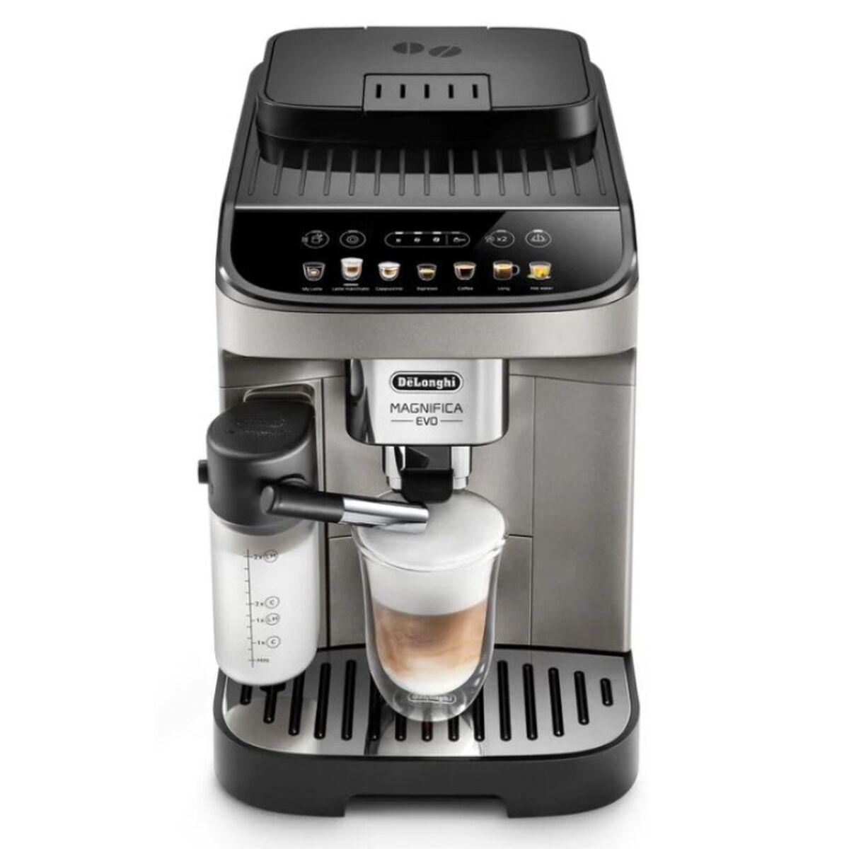 Superautomatische Kaffeemaschine DeLonghi ECAM 290.81.TB Schwarz Titan 1450 W 15 bar 1,8 L - CA International 